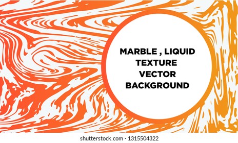 Mixture of acrylic paints. Liquid marble texture. Fluid art. Applicable for design cover, presentation, invitation, flyer, annual report, poster and business card, desing packaging - Vector