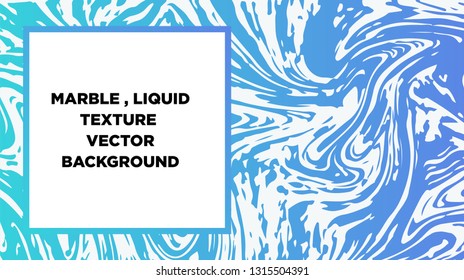 Mixture of acrylic paints. Liquid marble texture. Fluid art. Applicable for design cover, presentation, invitation, flyer, annual report, poster and business card, desing packaging - Vector
