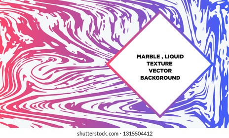 Mixture of acrylic paints. Liquid marble texture. Fluid art. Applicable for design cover, presentation, invitation, flyer, annual report, poster and business card, desing packaging - Vector