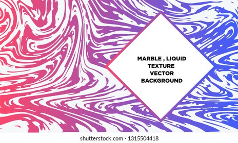 Mixture of acrylic paints. Liquid marble texture. Fluid art. Applicable for design cover, presentation, invitation, flyer, annual report, poster and business card, desing packaging - Vector