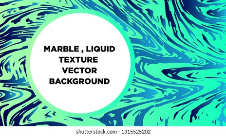 Mixture of acrylic paints. Liquid marble texture. Fluid art. Applicable for design cover, presentation, invitation, flyer, annual report, poster and business card, desing packaging - Vector