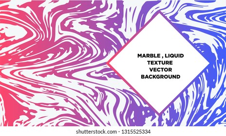 Mixture of acrylic paints. Liquid marble texture. Fluid art. Applicable for design cover, presentation, invitation, flyer, annual report, poster and business card, desing packaging - Vector