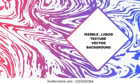 Mixture of acrylic paints. Liquid marble texture. Fluid art. Applicable for design cover, presentation, invitation, flyer, annual report, poster and business card, desing packaging - Vector