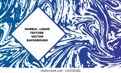 Mixture of acrylic paints. Liquid marble texture. Fluid art. Applicable for design cover, presentation, invitation, flyer, annual report, poster and business card, desing packaging - Vector