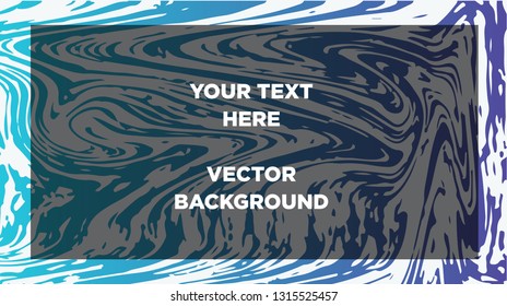 Mixture of acrylic paints. Liquid marble texture. Fluid art. Applicable for design cover, presentation, invitation, flyer, annual report, poster and business card, desing packaging - Vector