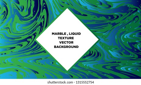 Mixture of acrylic paints. Liquid marble texture. Fluid art. Applicable for design cover, presentation, invitation, flyer, annual report, poster and business card, desing packaging - Vector