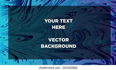 Mixture of acrylic paints. Liquid marble texture. Fluid art. Applicable for design cover, presentation, invitation, flyer, annual report, poster and business card, desing packaging - Vector