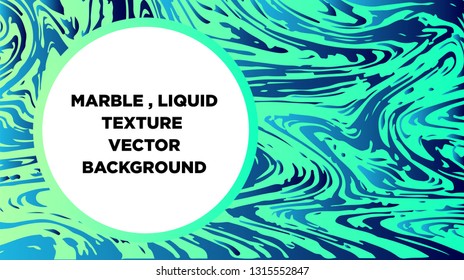 Mixture of acrylic paints. Liquid marble texture. Fluid art. Applicable for design cover, presentation, invitation, flyer, annual report, poster and business card, desing packaging - Vector