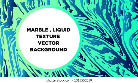 Mixture of acrylic paints. Liquid marble texture. Fluid art. Applicable for design cover, presentation, invitation, flyer, annual report, poster and business card, desing packaging - Vector
