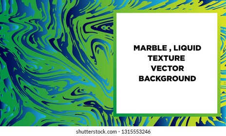 Mixture of acrylic paints. Liquid marble texture. Fluid art. Applicable for design cover, presentation, invitation, flyer, annual report, poster and business card, desing packaging - Vector