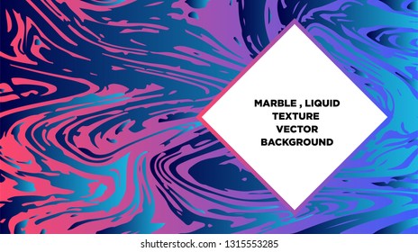 Mixture of acrylic paints. Liquid marble texture. Fluid art. Applicable for design cover, presentation, invitation, flyer, annual report, poster and business card, desing packaging - Vector