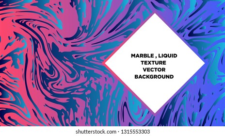 Mixture of acrylic paints. Liquid marble texture. Fluid art. Applicable for design cover, presentation, invitation, flyer, annual report, poster and business card, desing packaging - Vector