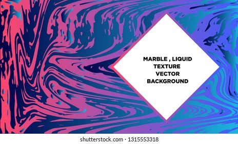 Mixture of acrylic paints. Liquid marble texture. Fluid art. Applicable for design cover, presentation, invitation, flyer, annual report, poster and business card, desing packaging - Vector