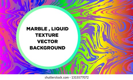 Mixture of acrylic paints. Liquid marble texture. Fluid art. Applicable for design cover, presentation, invitation, flyer, annual report, poster and business card, desing packaging - Vector