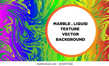Mixture of acrylic paints. Liquid marble texture. Fluid art. Applicable for design cover, presentation, invitation, flyer, annual report, poster and business card, desing packaging - Vector