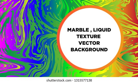 Mixture of acrylic paints. Liquid marble texture. Fluid art. Applicable for design cover, presentation, invitation, flyer, annual report, poster and business card, desing packaging - Vector
