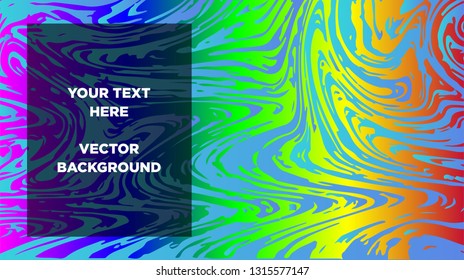 Mixture of acrylic paints. Liquid marble texture. Fluid art. Applicable for design cover, presentation, invitation, flyer, annual report, poster and business card, desing packaging - Vector
