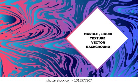 Mixture of acrylic paints. Liquid marble texture. Fluid art. Applicable for design cover, presentation, invitation, flyer, annual report, poster and business card, desing packaging - Vector
