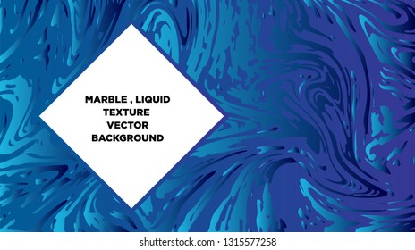 Mixture of acrylic paints. Liquid marble texture. Fluid art. Applicable for design cover, presentation, invitation, flyer, annual report, poster and business card, desing packaging - Vector