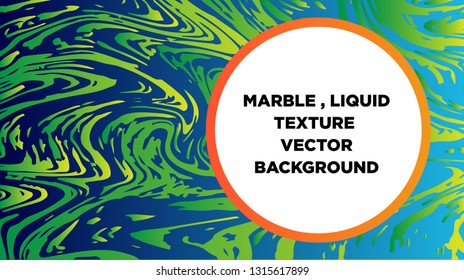 Mixture of acrylic paints. Liquid marble texture. Fluid art. Applicable for design cover, presentation, invitation, flyer, annual report, poster and business card, desing packaging - Vector