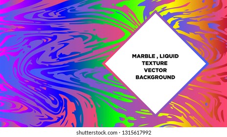 Mixture of acrylic paints. Liquid marble texture. Fluid art. Applicable for design cover, presentation, invitation, flyer, annual report, poster and business card, desing packaging - Vector