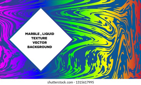 Mixture of acrylic paints. Liquid marble texture. Fluid art. Applicable for design cover, presentation, invitation, flyer, annual report, poster and business card, desing packaging - Vector