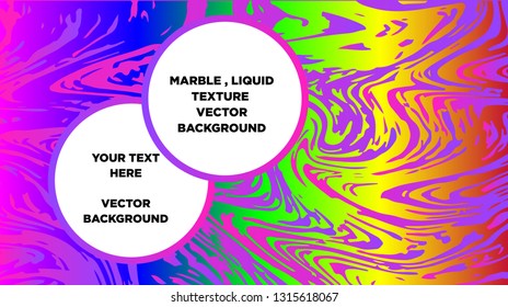 Mixture of acrylic paints. Liquid marble texture. Fluid art. Applicable for design cover, presentation, invitation, flyer, annual report, poster and business card, desing packaging - Vector
