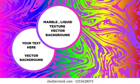 Mixture of acrylic paints. Liquid marble texture. Fluid art. Applicable for design cover, presentation, invitation, flyer, annual report, poster and business card, desing packaging - Vector