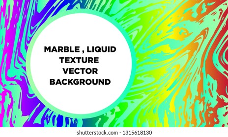Mixture of acrylic paints. Liquid marble texture. Fluid art. Applicable for design cover, presentation, invitation, flyer, annual report, poster and business card, desing packaging - Vector