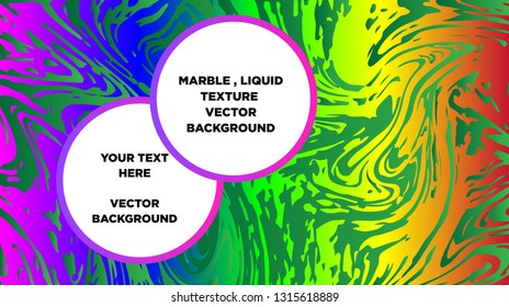 Mixture of acrylic paints. Liquid marble texture. Fluid art. Applicable for design cover, presentation, invitation, flyer, annual report, poster and business card, desing packaging - Vector