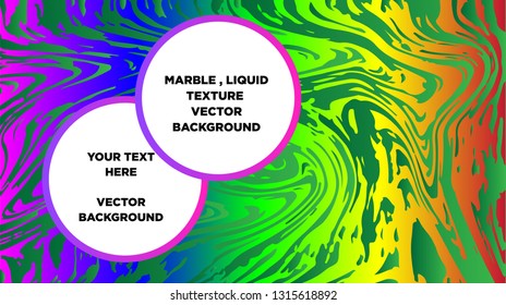 Mixture of acrylic paints. Liquid marble texture. Fluid art. Applicable for design cover, presentation, invitation, flyer, annual report, poster and business card, desing packaging - Vector