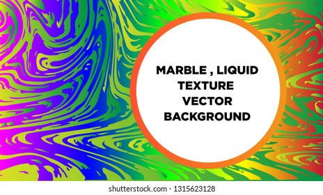 Mixture of acrylic paints. Liquid marble texture. Fluid art. Applicable for design cover, presentation, invitation, flyer, annual report, poster and business card, desing packaging - Vector