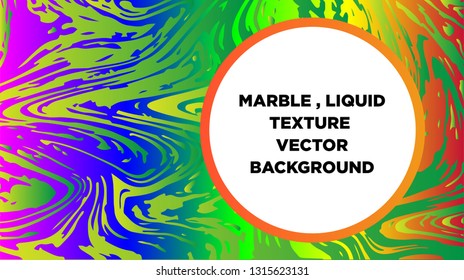 Mixture of acrylic paints. Liquid marble texture. Fluid art. Applicable for design cover, presentation, invitation, flyer, annual report, poster and business card, desing packaging - Vector