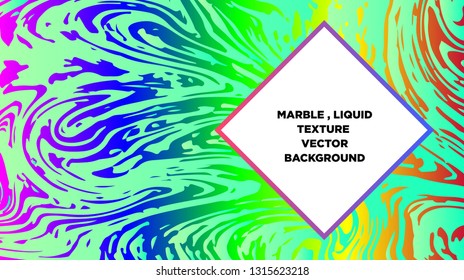 Mixture of acrylic paints. Liquid marble texture. Fluid art. Applicable for design cover, presentation, invitation, flyer, annual report, poster and business card, desing packaging - Vector