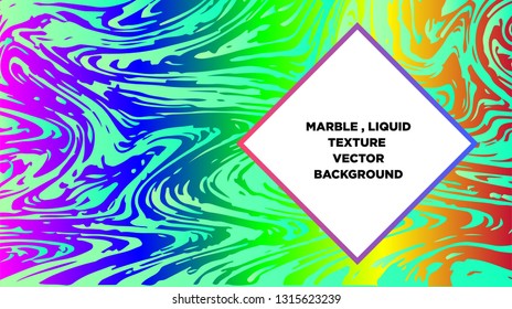 Mixture of acrylic paints. Liquid marble texture. Fluid art. Applicable for design cover, presentation, invitation, flyer, annual report, poster and business card, desing packaging - Vector
