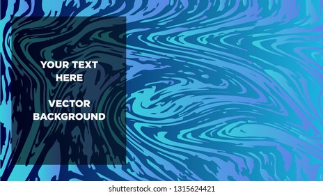 Mixture of acrylic paints. Liquid marble texture. Fluid art. Applicable for design cover, presentation, invitation, flyer, annual report, poster and business card, desing packaging - Vector