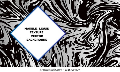 Mixture of acrylic paints. Liquid marble texture. Fluid art. Applicable for design cover, presentation, invitation, flyer, annual report, poster and business card, desing packaging - Vector