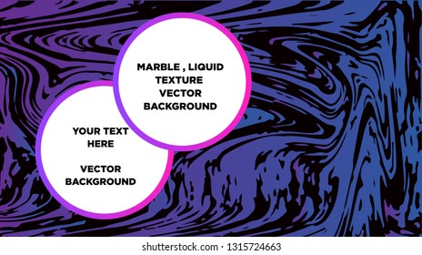 Mixture of acrylic paints. Liquid marble texture. Fluid art. Applicable for design cover, presentation, invitation, flyer, annual report, poster and business card, desing packaging - Vector