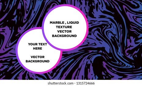 Mixture of acrylic paints. Liquid marble texture. Fluid art. Applicable for design cover, presentation, invitation, flyer, annual report, poster and business card, desing packaging - Vector