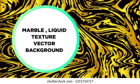 Mixture of acrylic paints. Liquid marble texture. Fluid art. Applicable for design cover, presentation, invitation, flyer, annual report, poster and business card, desing packaging - Vector