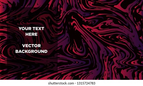 Mixture of acrylic paints. Liquid marble texture. Fluid art. Applicable for design cover, presentation, invitation, flyer, annual report, poster and business card, desing packaging - Vector