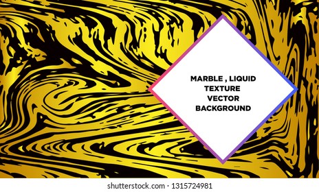Mixture of acrylic paints. Liquid marble texture. Fluid art. Applicable for design cover, presentation, invitation, flyer, annual report, poster and business card, desing packaging - Vector