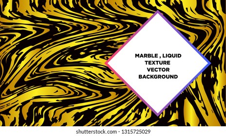 Mixture of acrylic paints. Liquid marble texture. Fluid art. Applicable for design cover, presentation, invitation, flyer, annual report, poster and business card, desing packaging - Vector