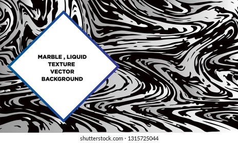 Mixture of acrylic paints. Liquid marble texture. Fluid art. Applicable for design cover, presentation, invitation, flyer, annual report, poster and business card, desing packaging - Vector