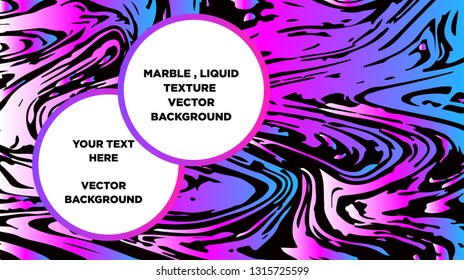 Mixture of acrylic paints. Liquid marble texture. Fluid art. Applicable for design cover, presentation, invitation, flyer, annual report, poster and business card, desing packaging - Vector