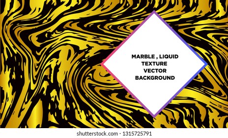Mixture of acrylic paints. Liquid marble texture. Fluid art. Applicable for design cover, presentation, invitation, flyer, annual report, poster and business card, desing packaging - Vector