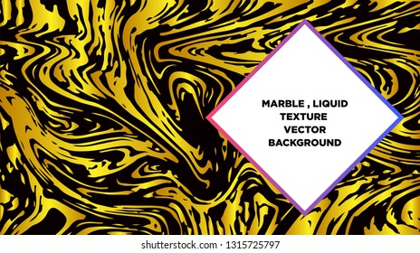 Mixture of acrylic paints. Liquid marble texture. Fluid art. Applicable for design cover, presentation, invitation, flyer, annual report, poster and business card, desing packaging - Vector