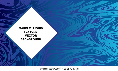 Mixture of acrylic paints. Liquid marble texture. Fluid art. Applicable for design cover, presentation, invitation, flyer, annual report, poster and business card, desing packaging - Vector