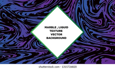 Mixture of acrylic paints. Liquid marble texture. Fluid art. Applicable for design cover, presentation, invitation, flyer, annual report, poster and business card, desing packaging - Vector
