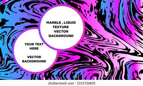 Mixture of acrylic paints. Liquid marble texture. Fluid art. Applicable for design cover, presentation, invitation, flyer, annual report, poster and business card, desing packaging - Vector